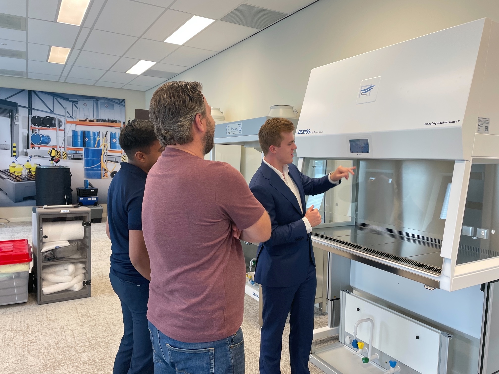 Demonstratie in onze showroom
