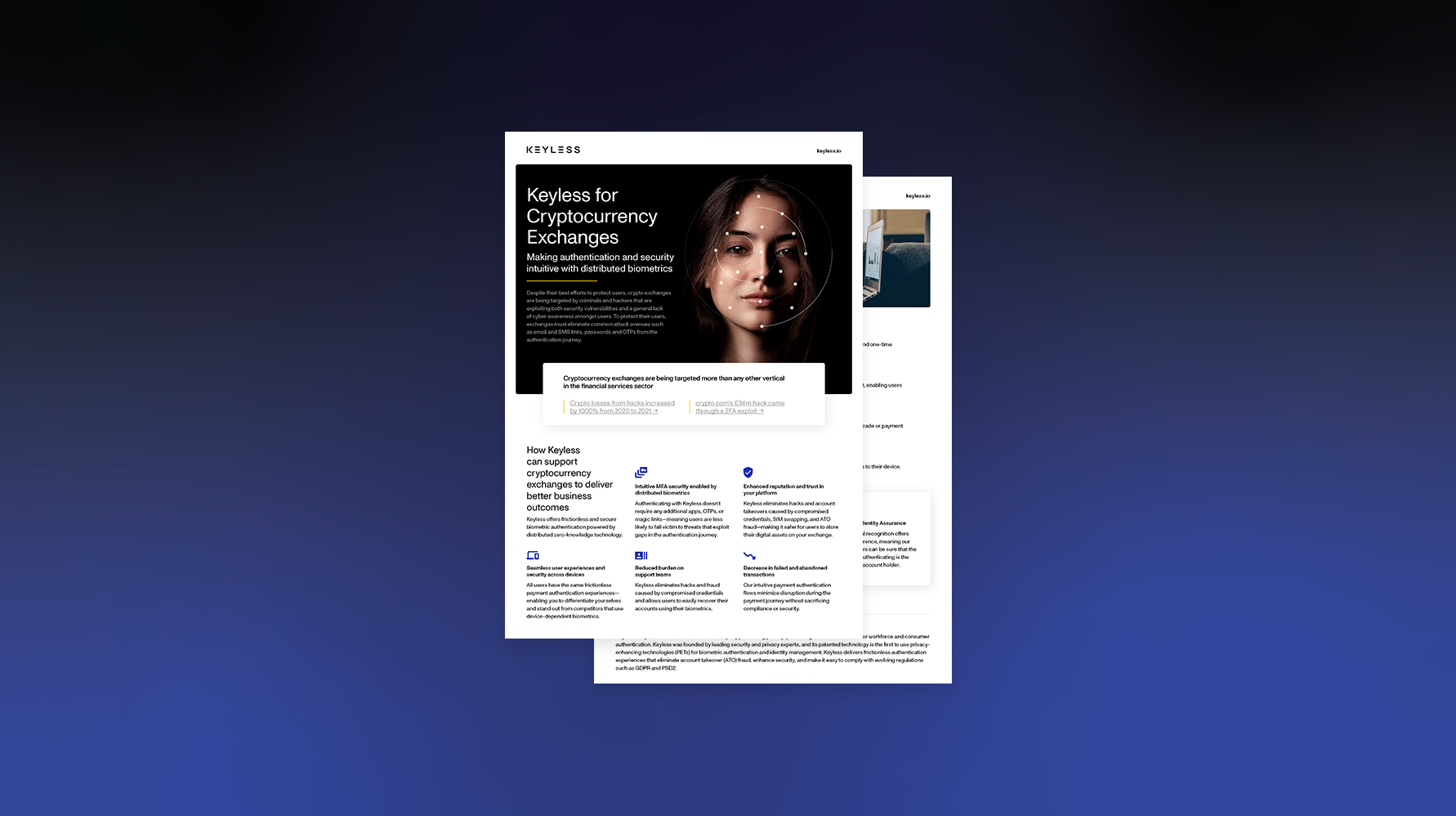 Biometrics One Pagers - Download Free Guides | Keyless