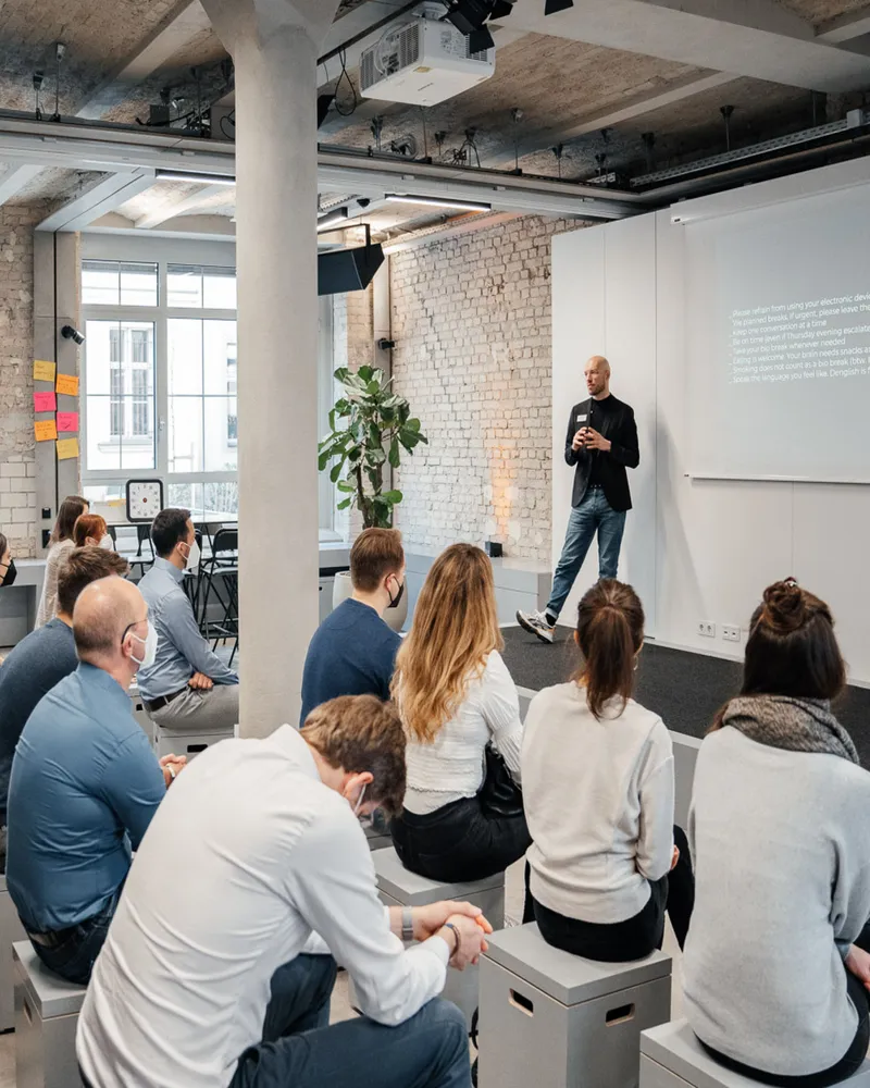 Maschinenraum Event Space Vortrag