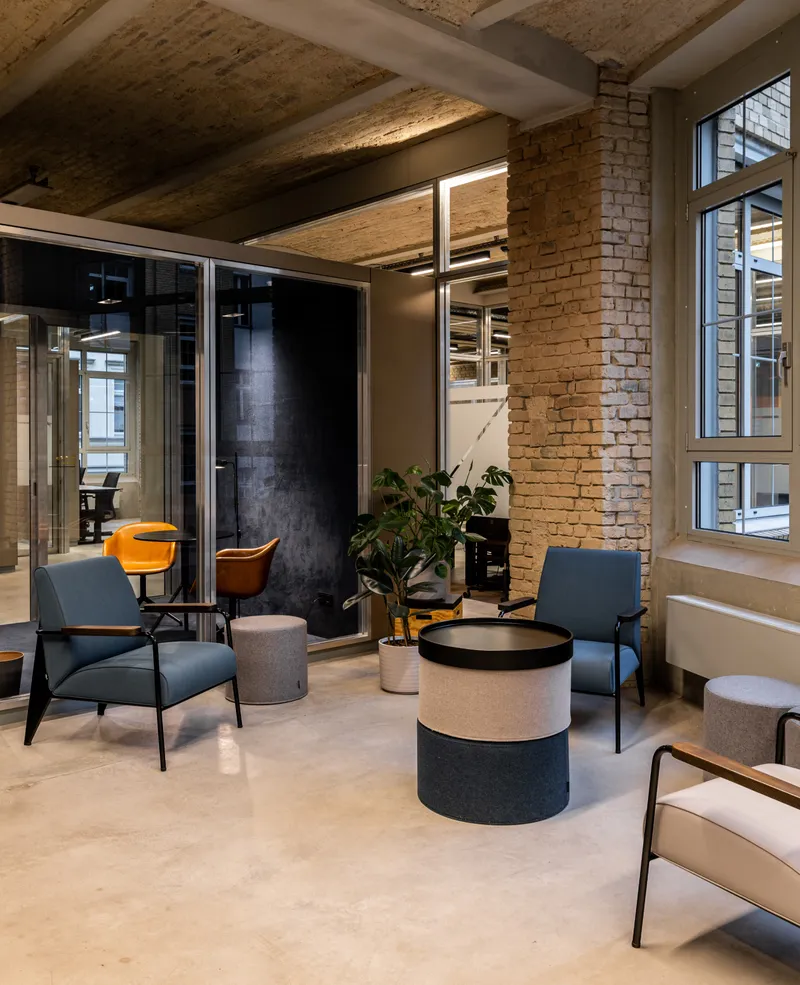 Maschinenraum Meeting in Lounge area