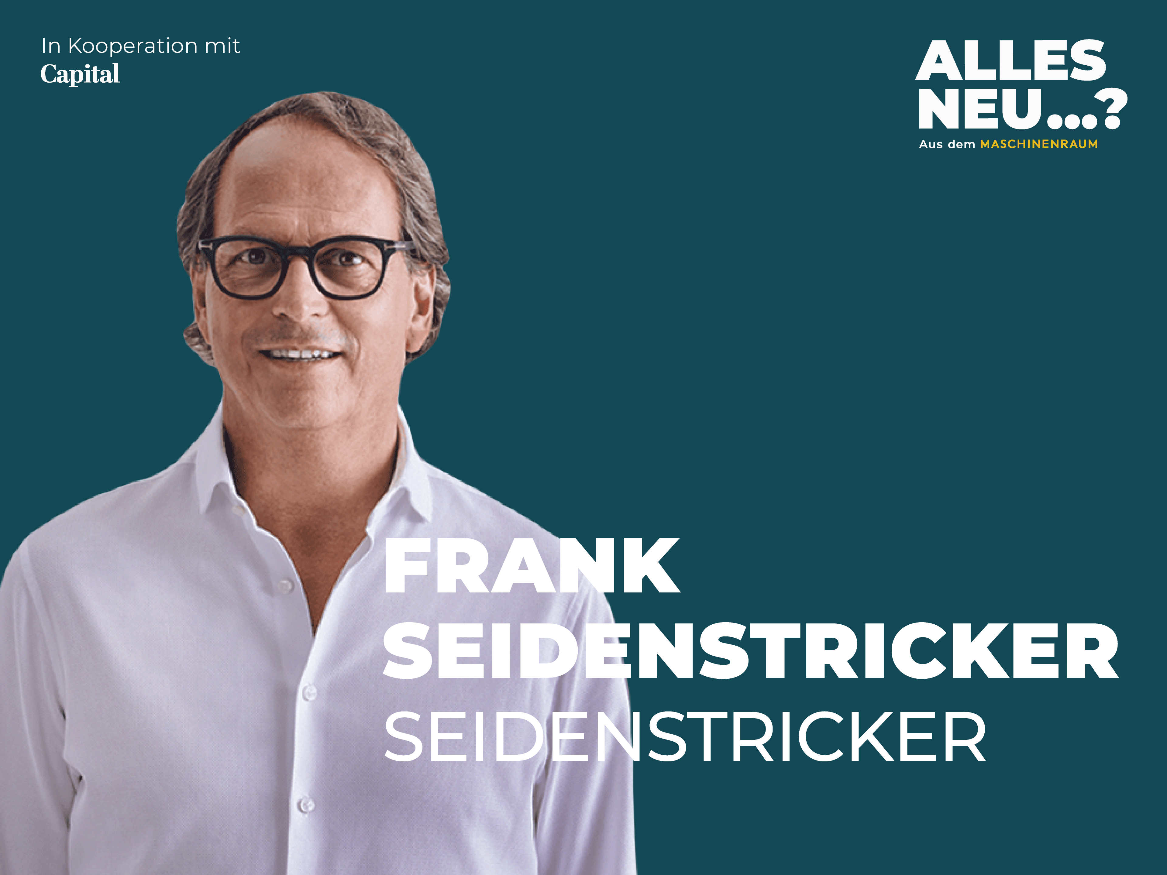 Alles neu...? Aus dem Maschinenraum