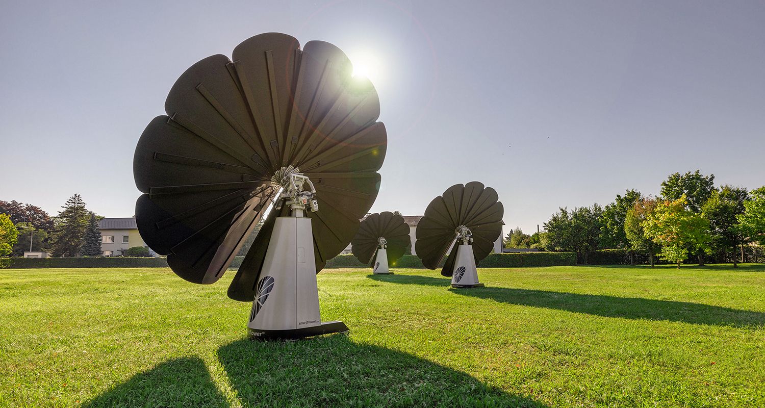 Solar flowers