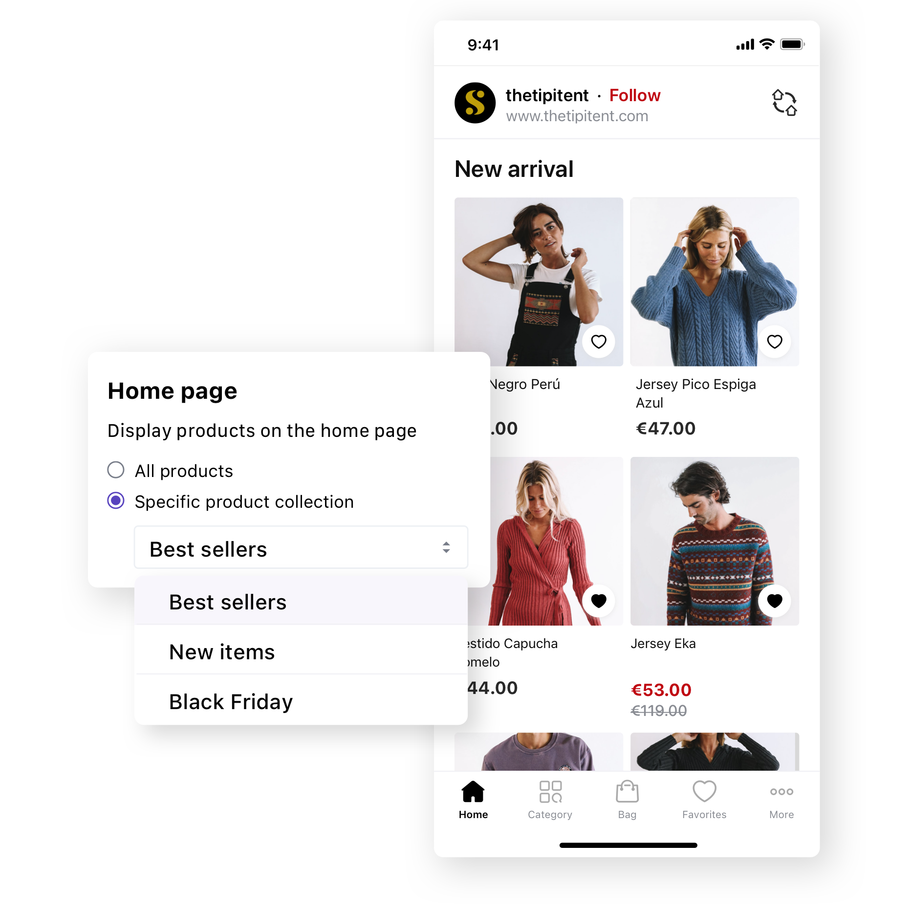 Mobile app builder