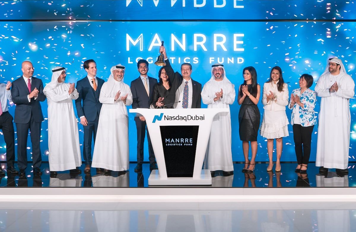 Manrre Bell Ringing at Nasdaq Dubai