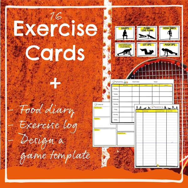 Free printable exercise online cards