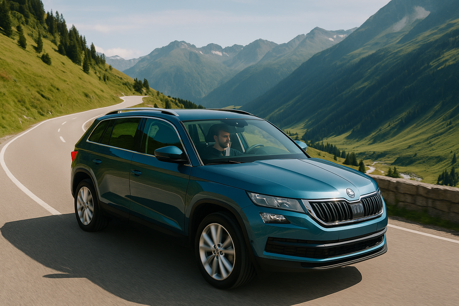 Driving Safely Through the Mountains: The Best Cars for Alpine Passes in Summer