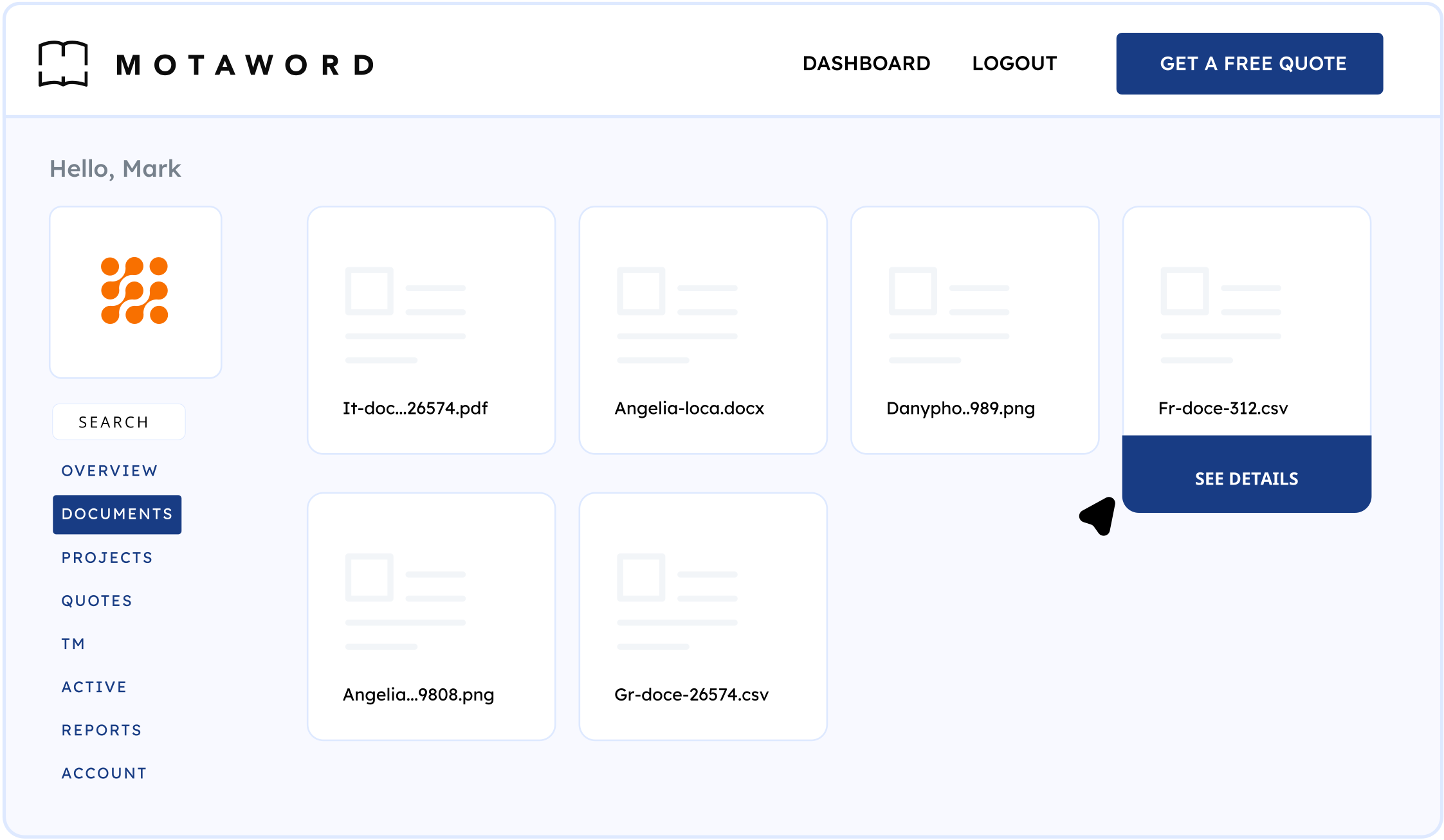 Dashboard Documents