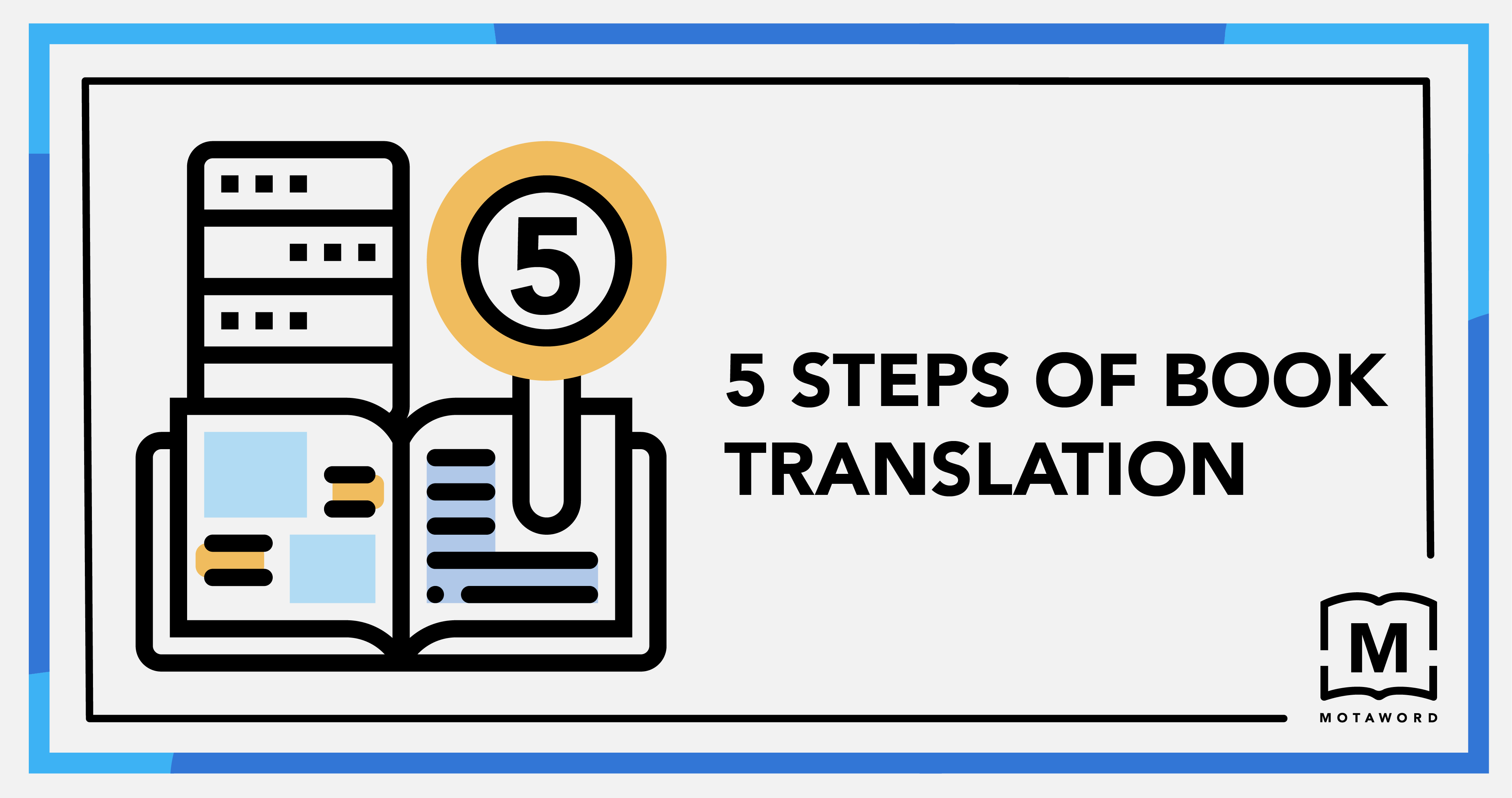 5 Steps of Book Translation MotaWord