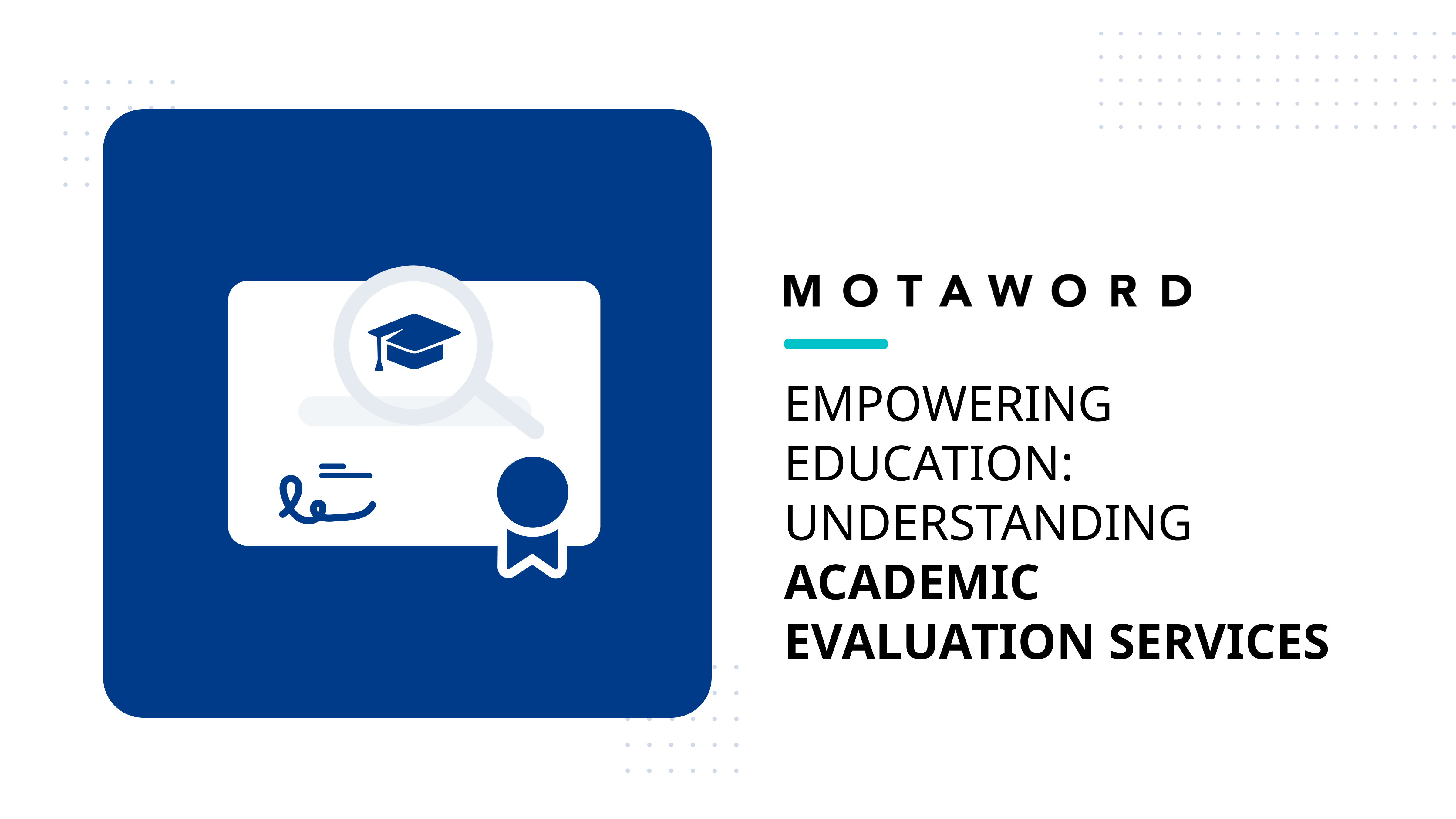 BEST EDUCATION EVALUATION SERVICES IN USA visual data 7