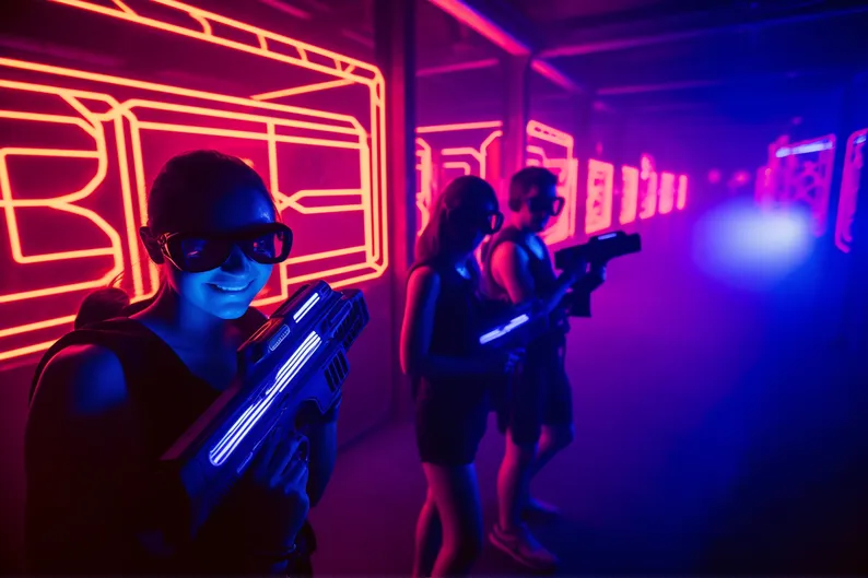 Laser-Tag-Arena als Unternehmen