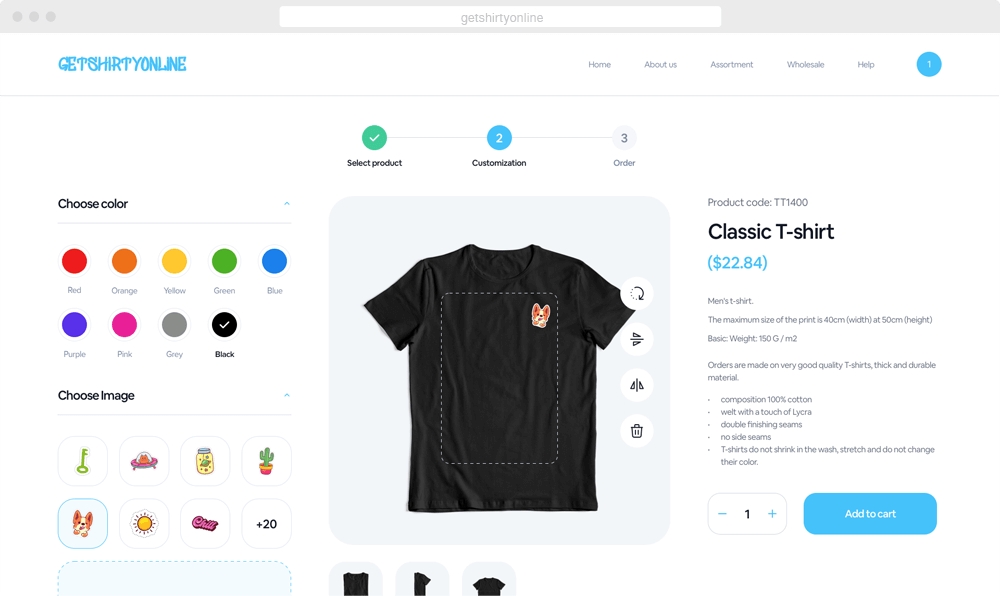 Get Shirty Online