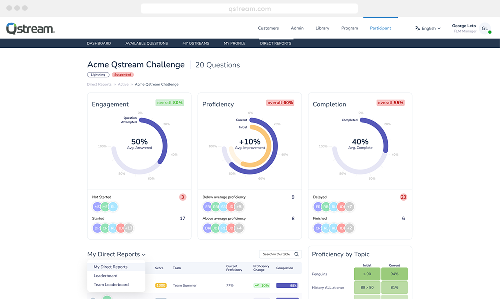 Qstream Project