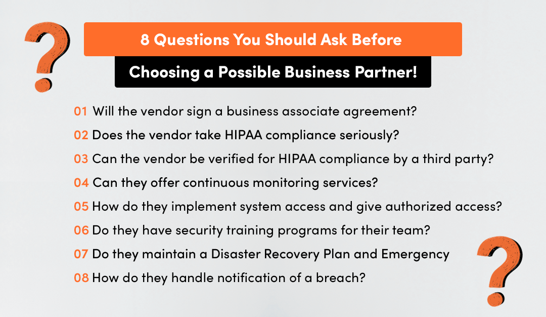 questions for better understanding of possible business partners, international regulations, compliance gaps, internal controls, incident management or other applicable laws in compliance management software