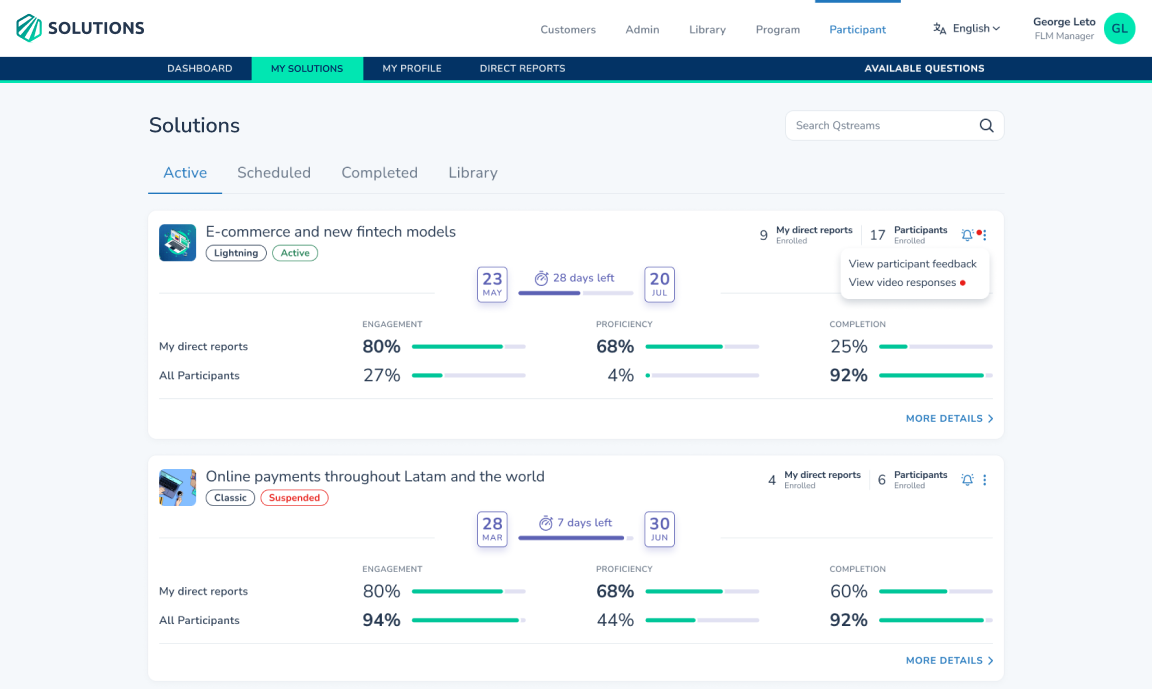 Qstreams overview