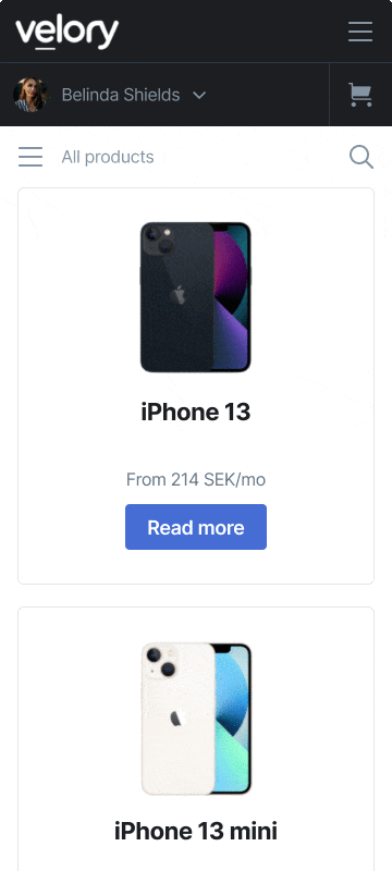 Velory Mobile 10 No Repeat