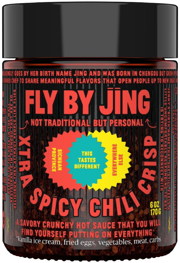 Xtra Spicy Chili Crisp Fly By Jing