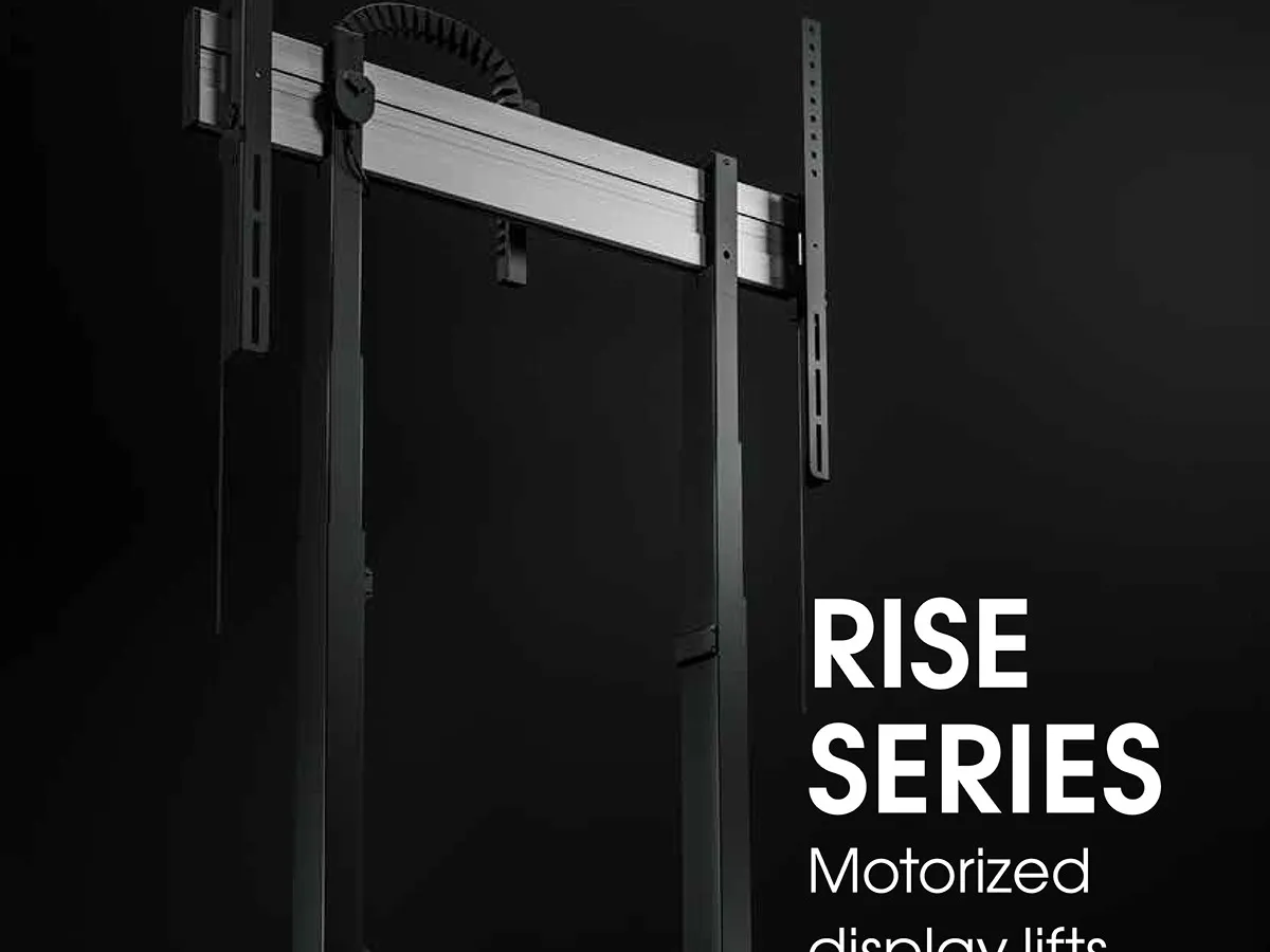 Motorisierte TV-Lifte der RISE-Serie für Bildschirme bis zu 98“ | Vogel's