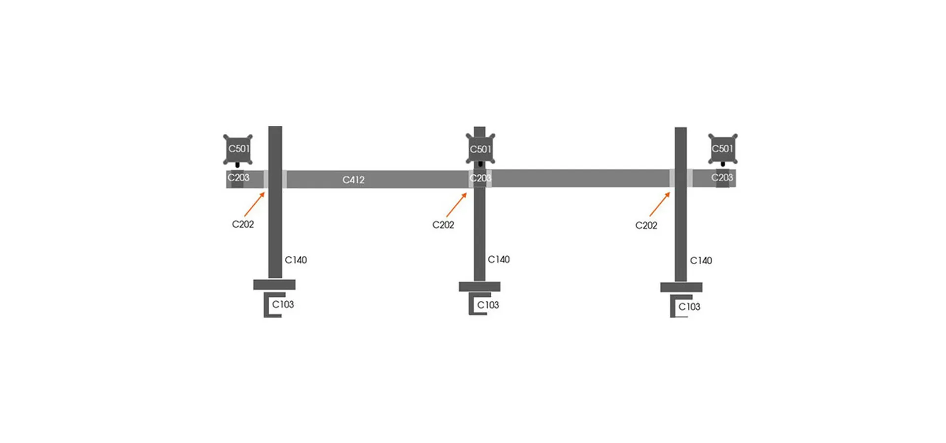 MOMO Wall Brackets | Vogel's