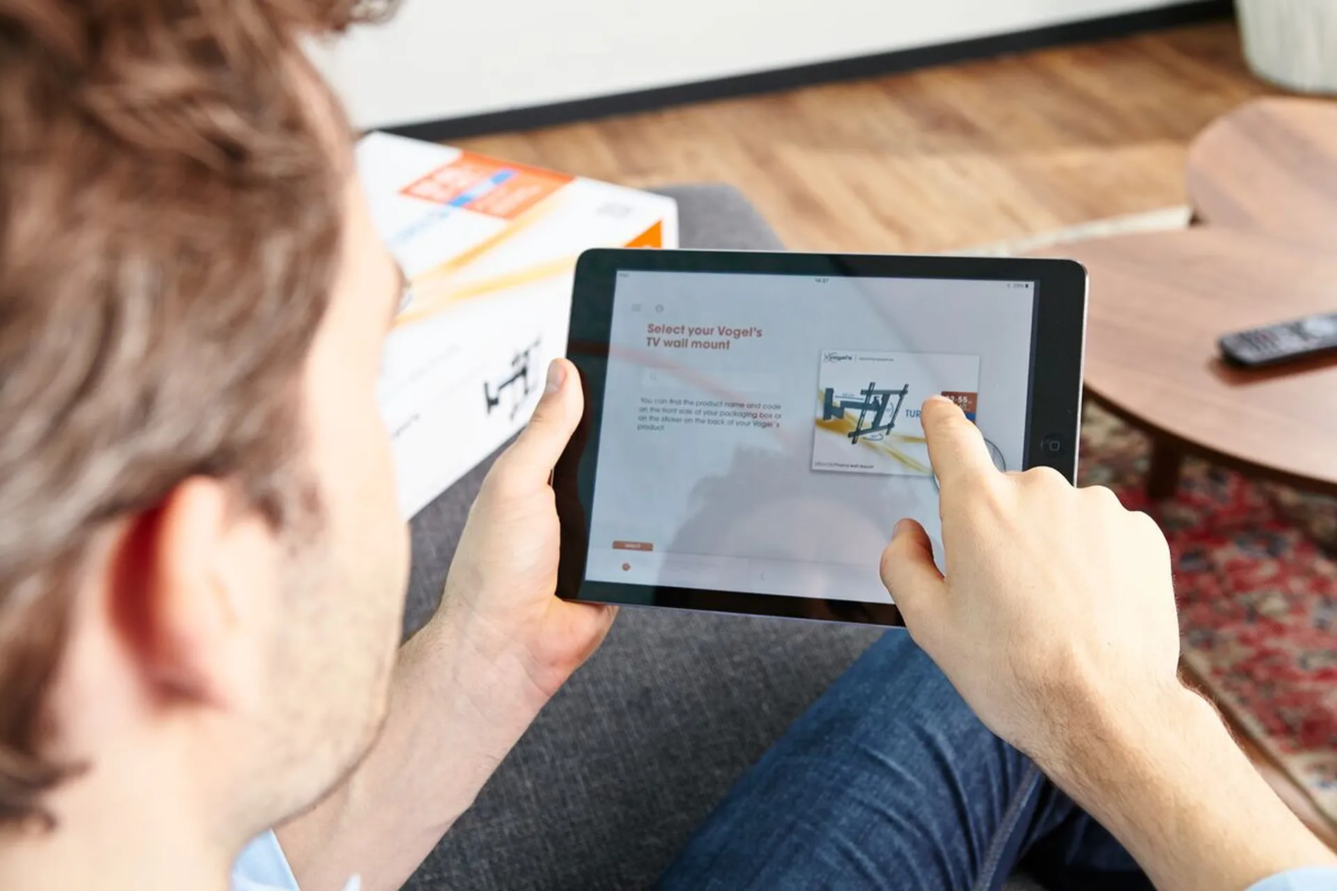 Drillright app step 2 | Vogel's 