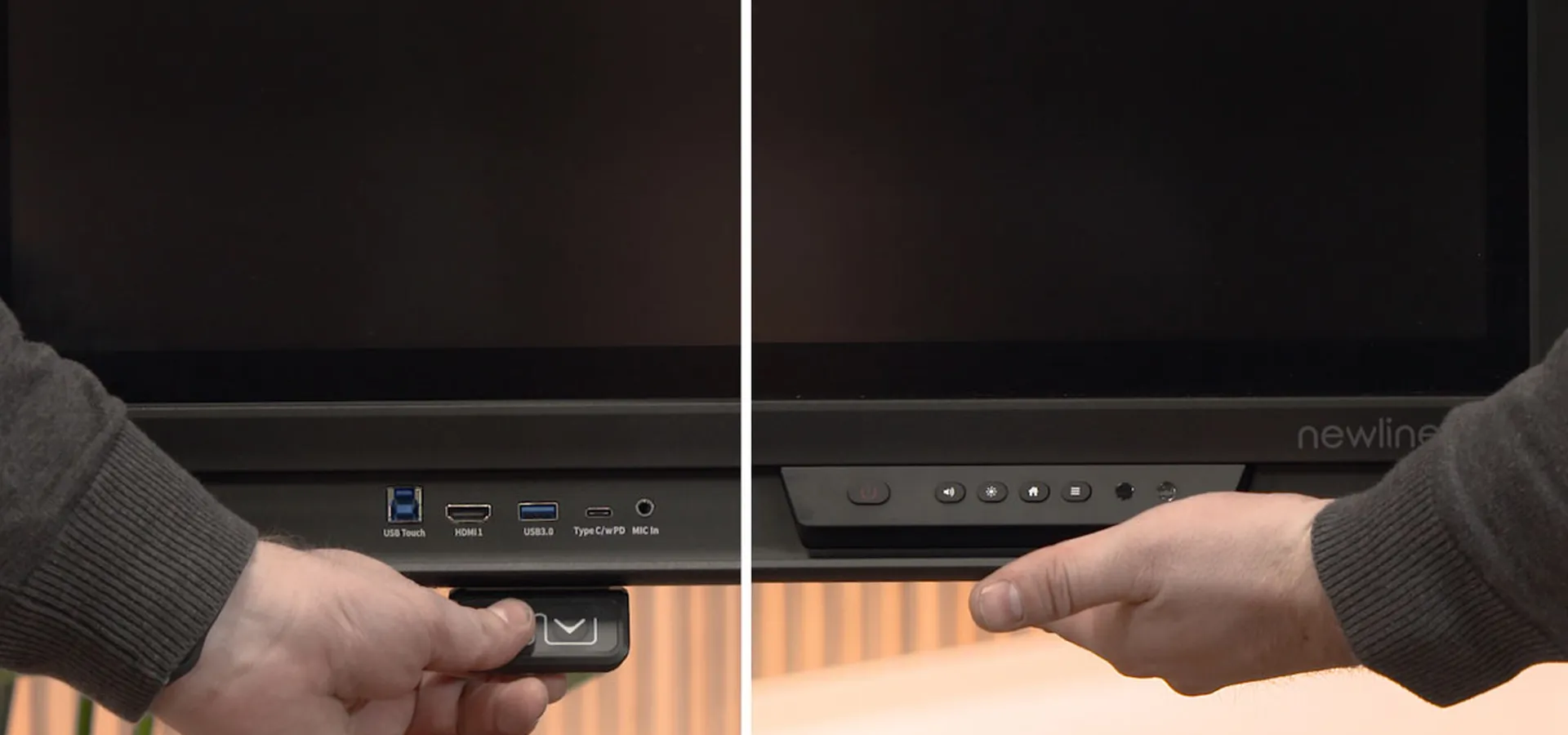 Comparison DirectControl and button display lifts