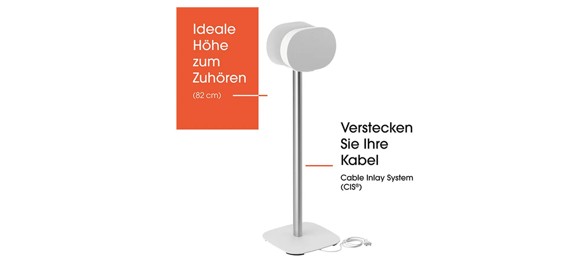 Verstecken Sie Ihre Kabel Sonos Era | Vogel's