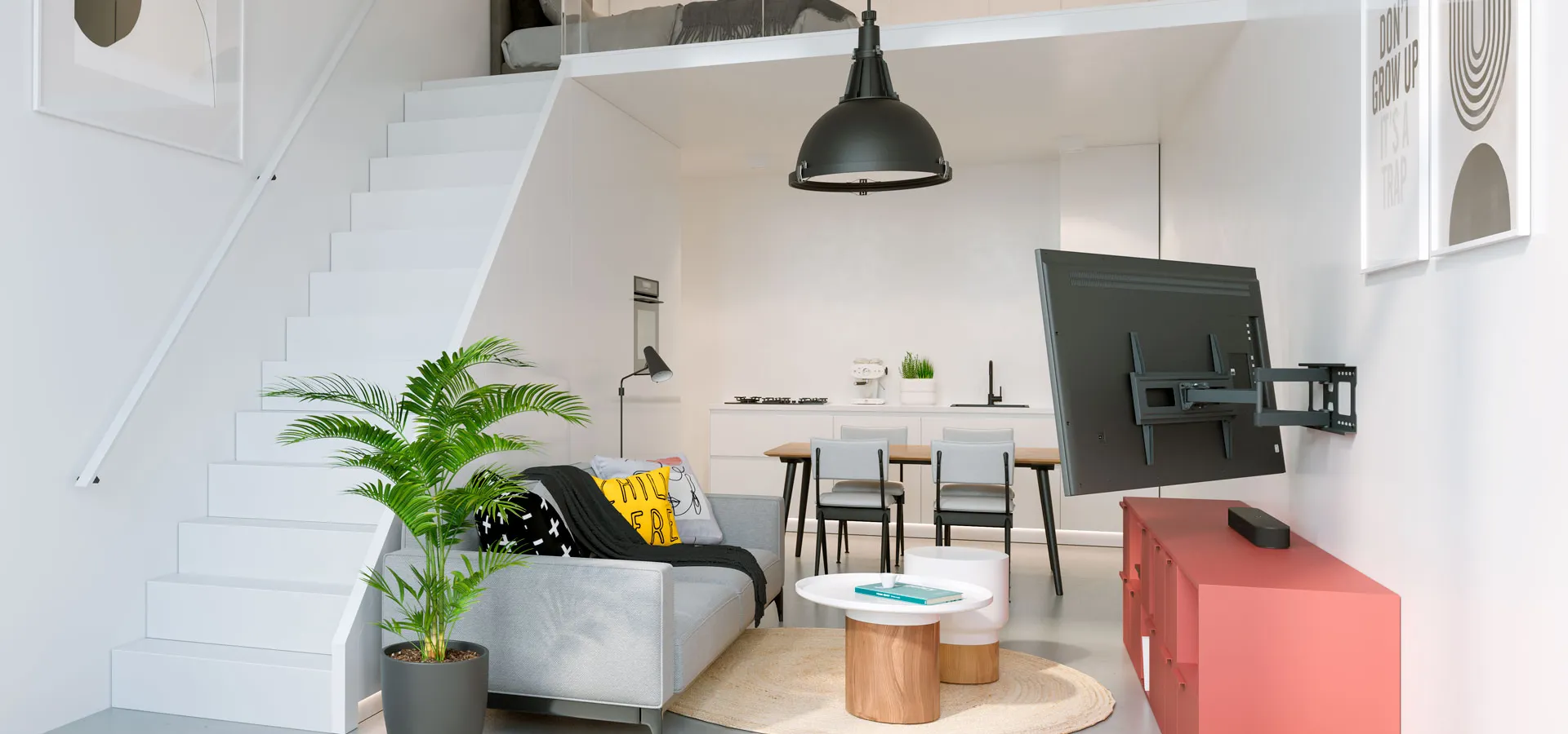 Full-Motion TV Wall Mount, MA 4040, UP Series | Vogel's 