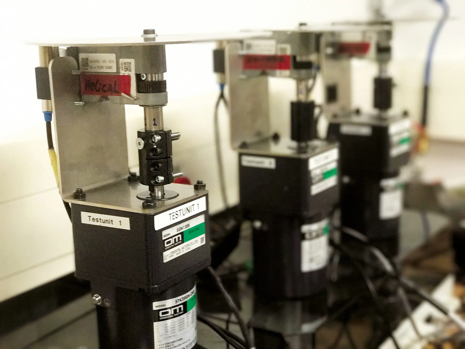 Test units during production | Vogel's