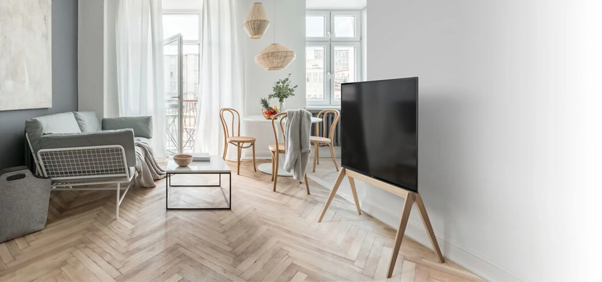 Wooden TV stand | Vogel's