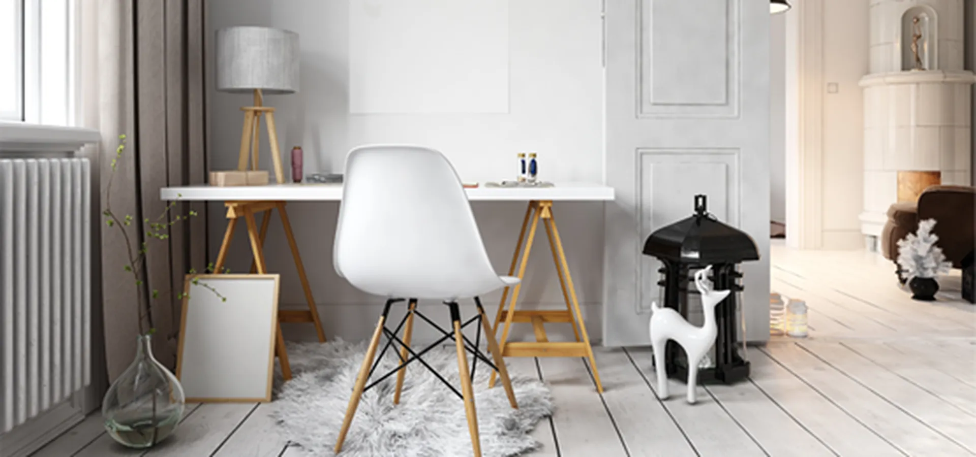 General ambiance white living room | Vogel's