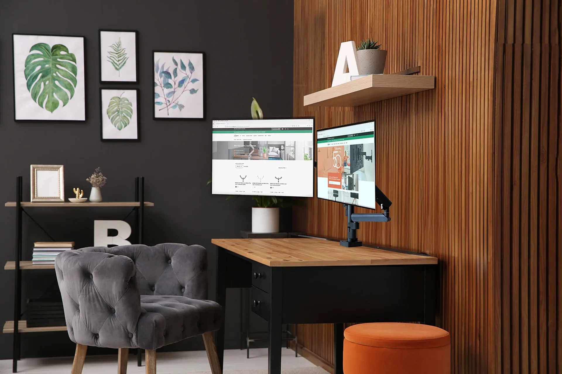 Mount to monitors to MOMO | Vogel's