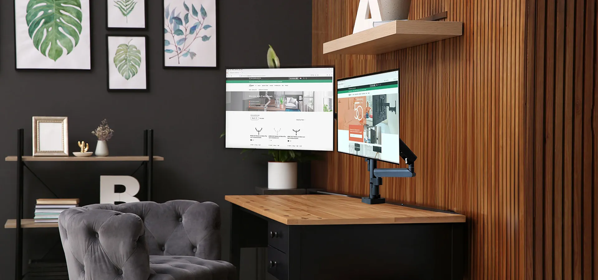 Mount to monitors to MOMO | Vogel's