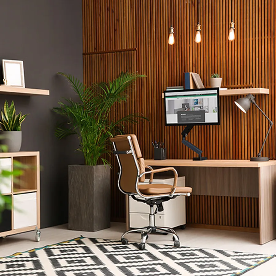 Adjustable monitor height | Vogel's