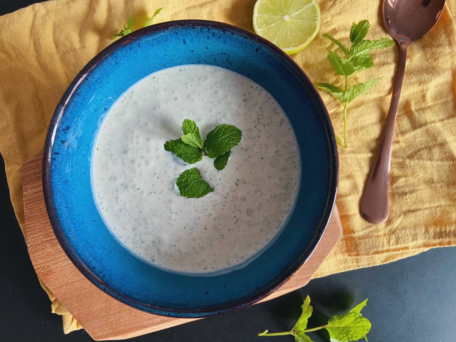 Dip med yoghurt og mynte Vegetar