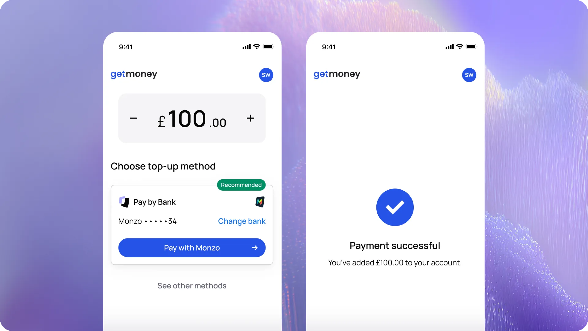 Returning user flow