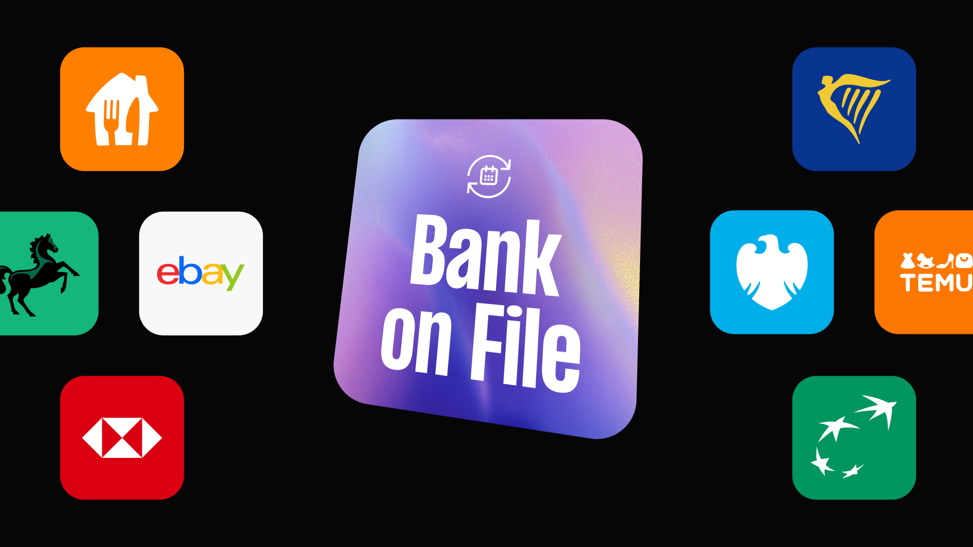 bank on file