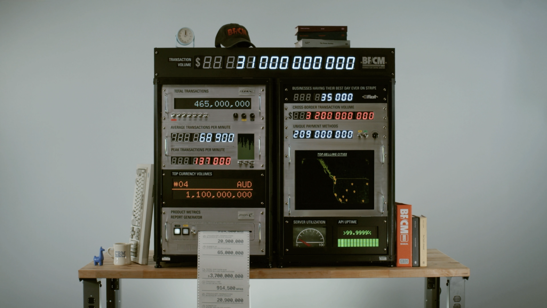 Stripe's BFCM machine