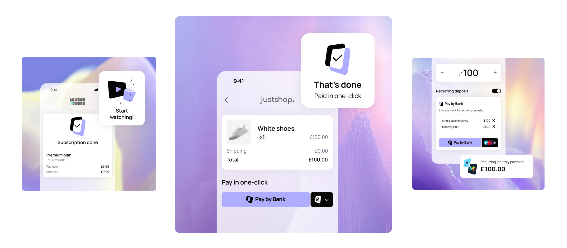 Bank on file use cases