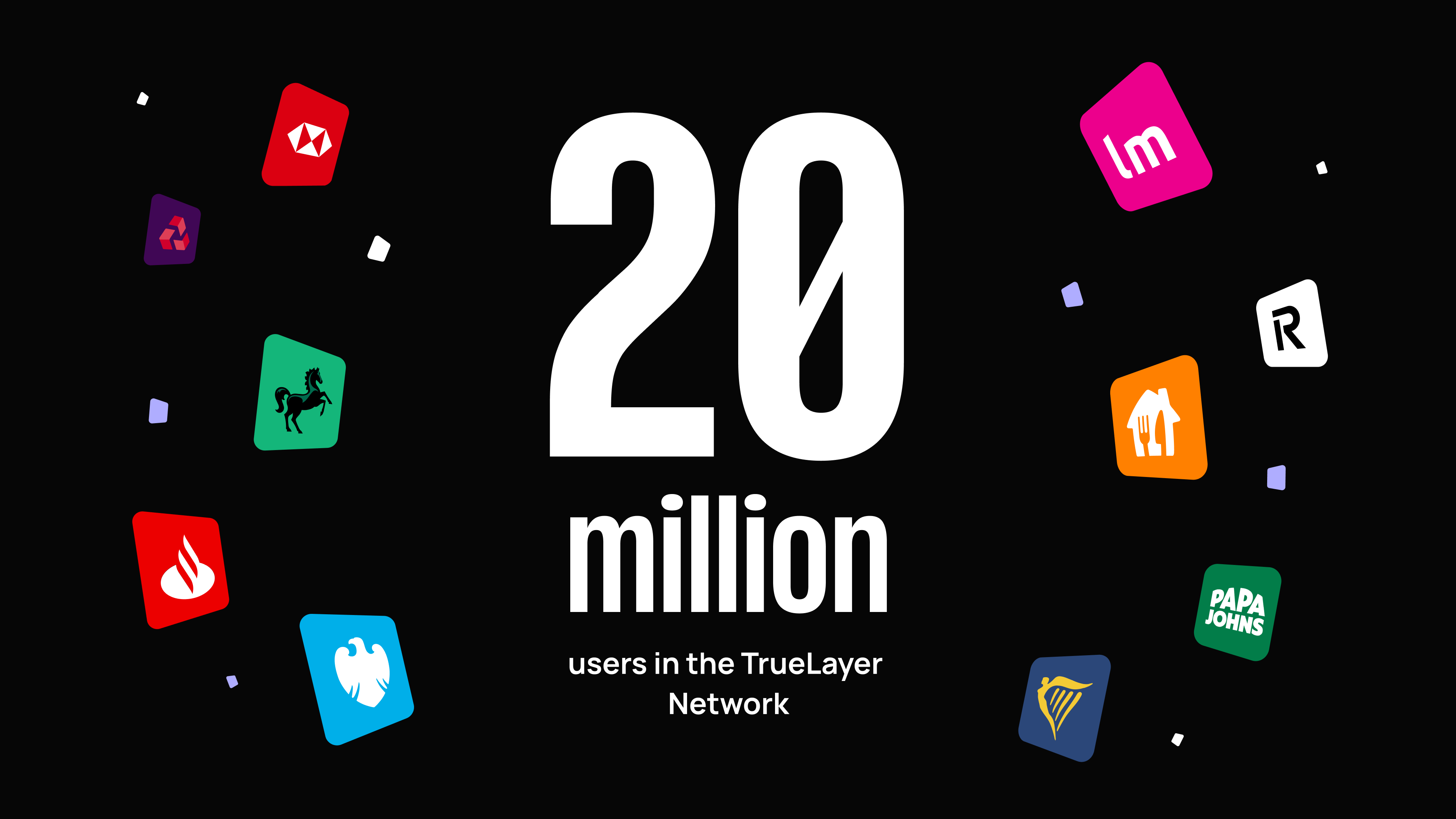 20 million users milestone