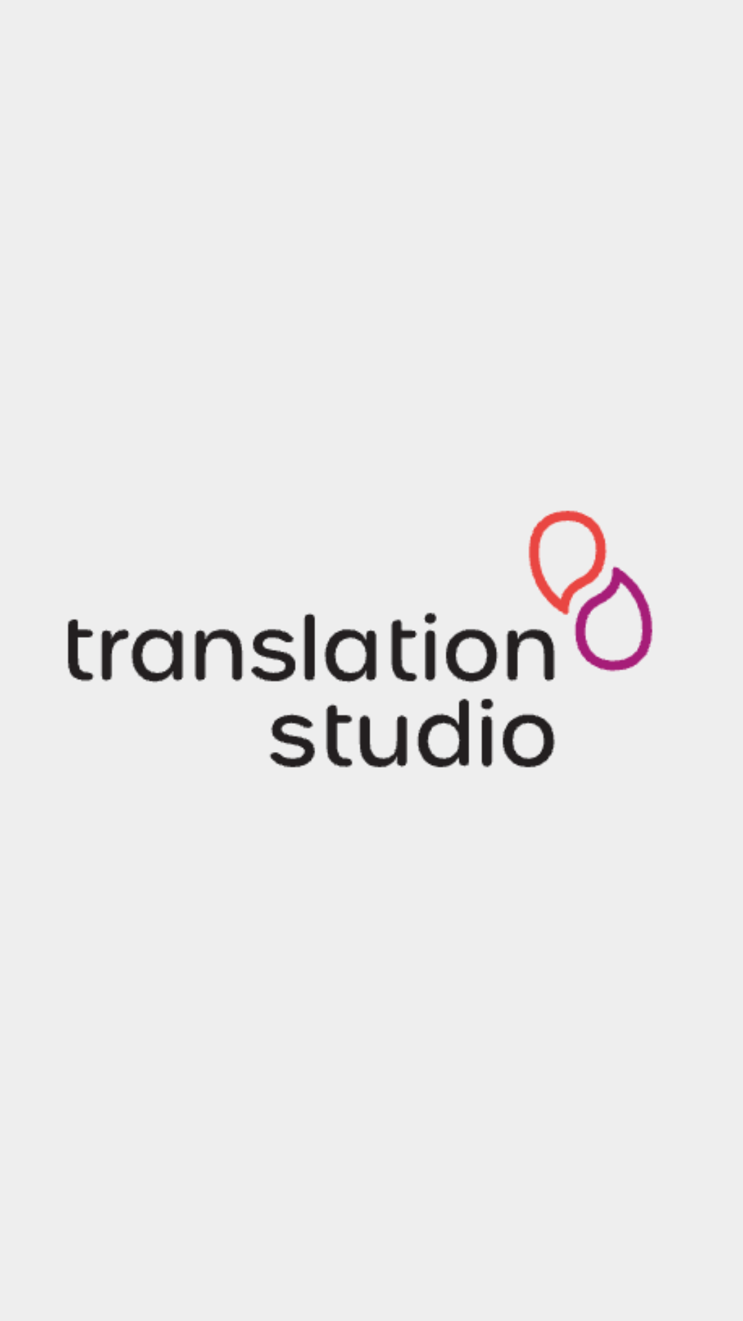 translationstudio Account Self Service Application