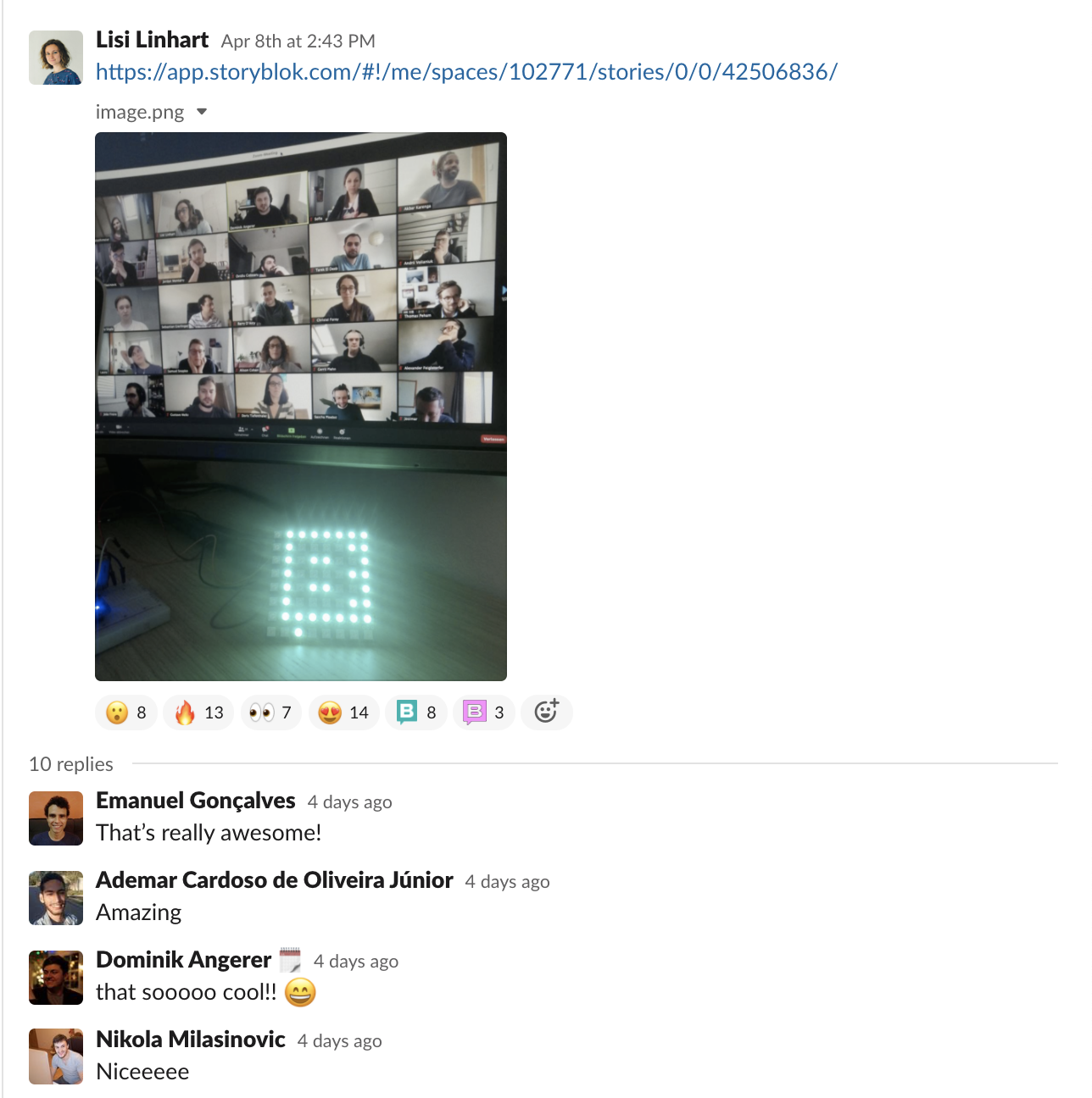 Team meeting