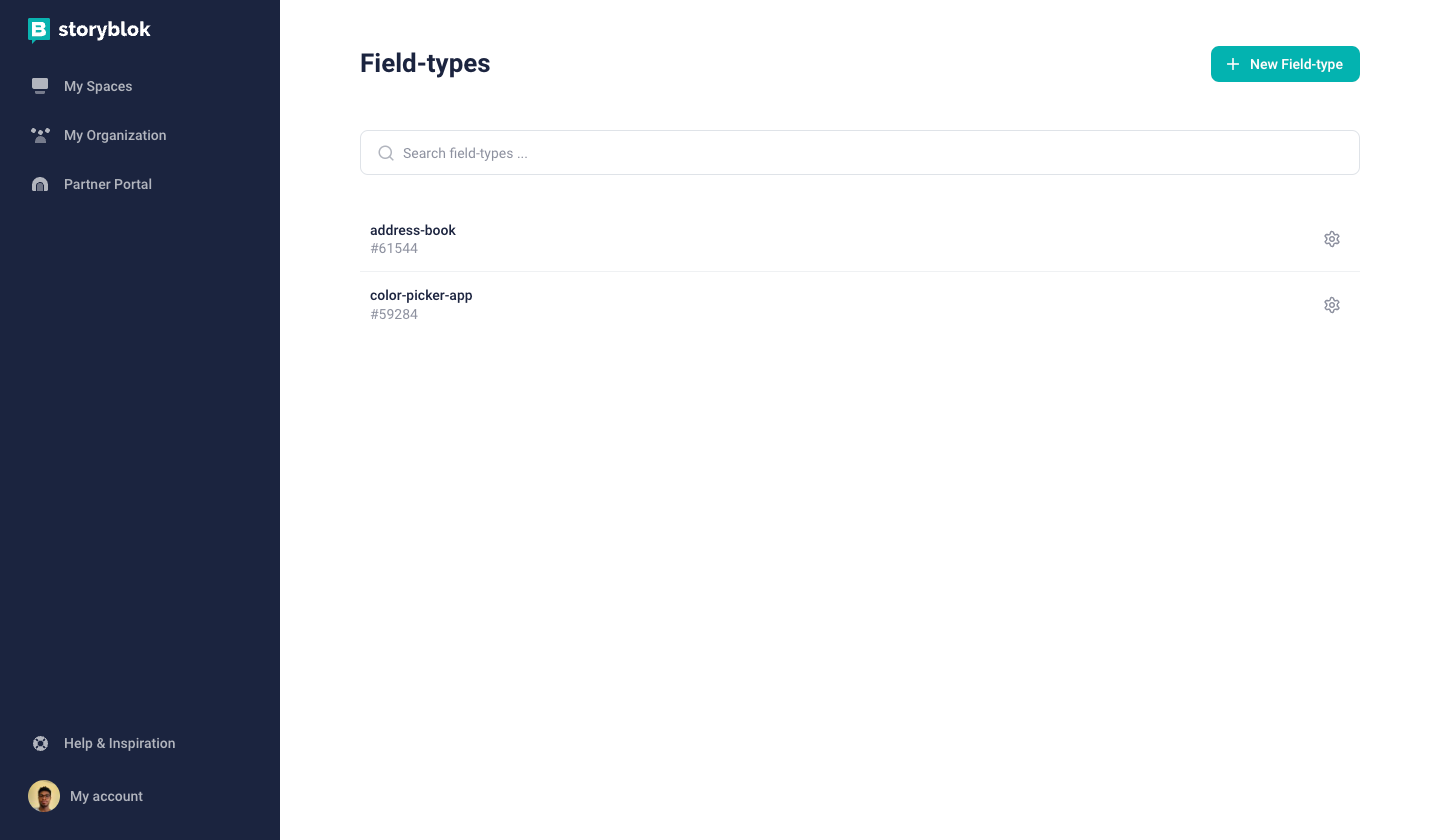 accessing field plugins from my account on Storyblok