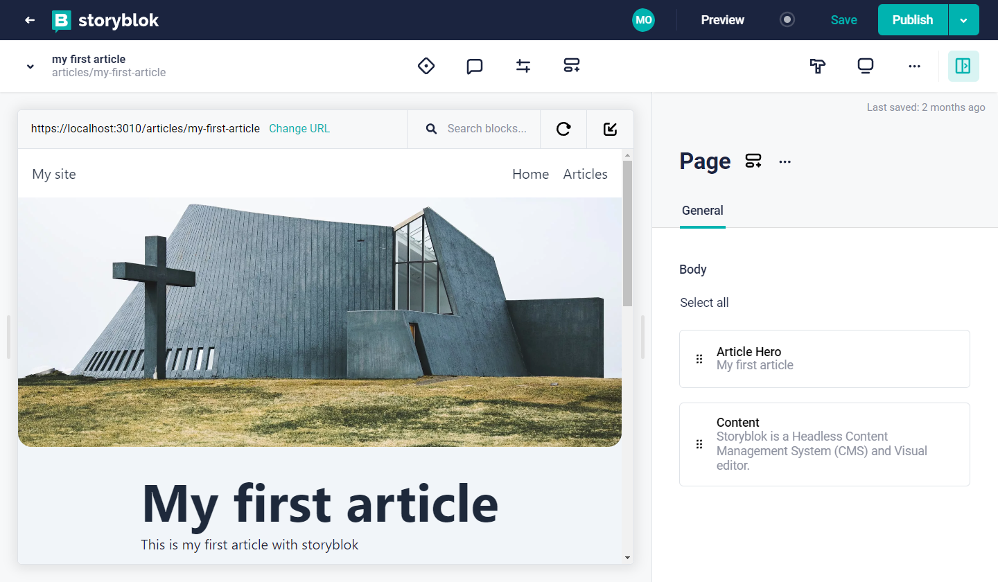 remix graphql application with storyblok