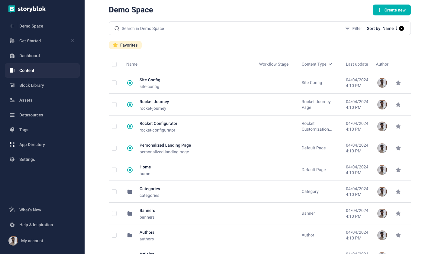 Content Section