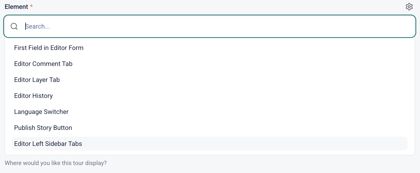 Onboarding tour target references