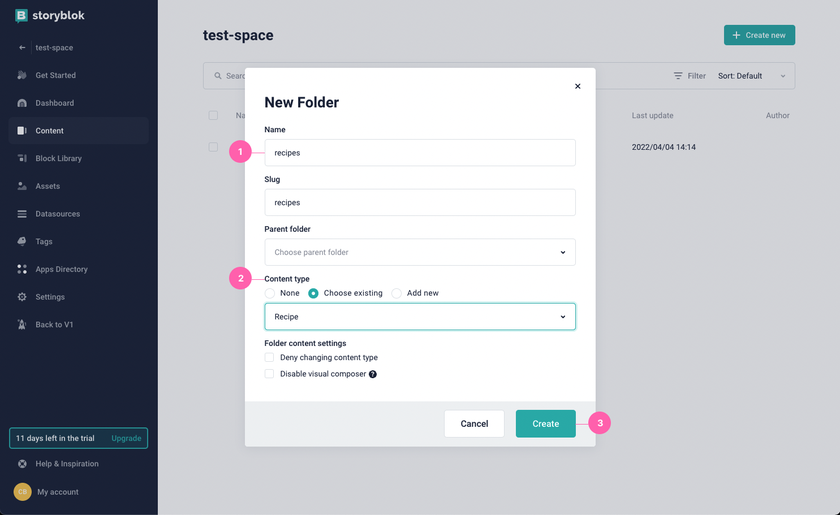 Storyblok editing capabilities