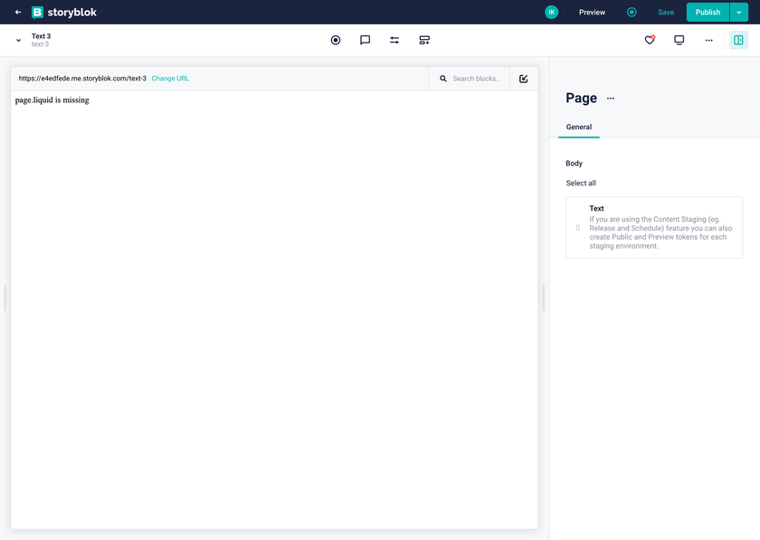 Publishing after deleting a field from schema and component