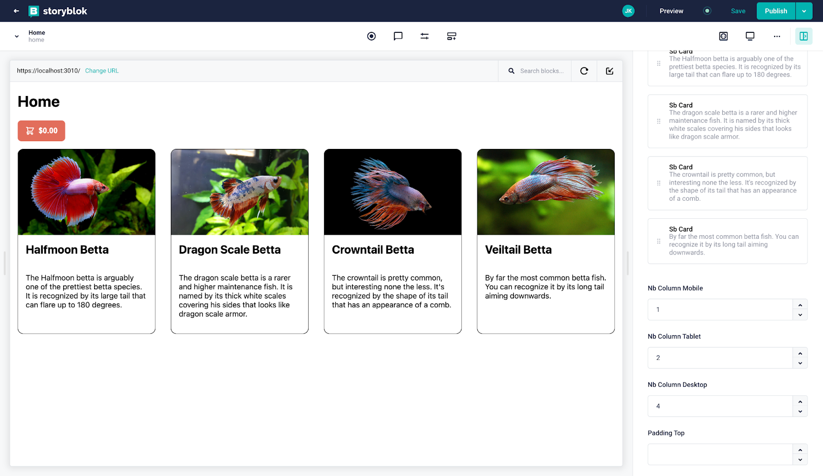 Snipcart Product Homepage