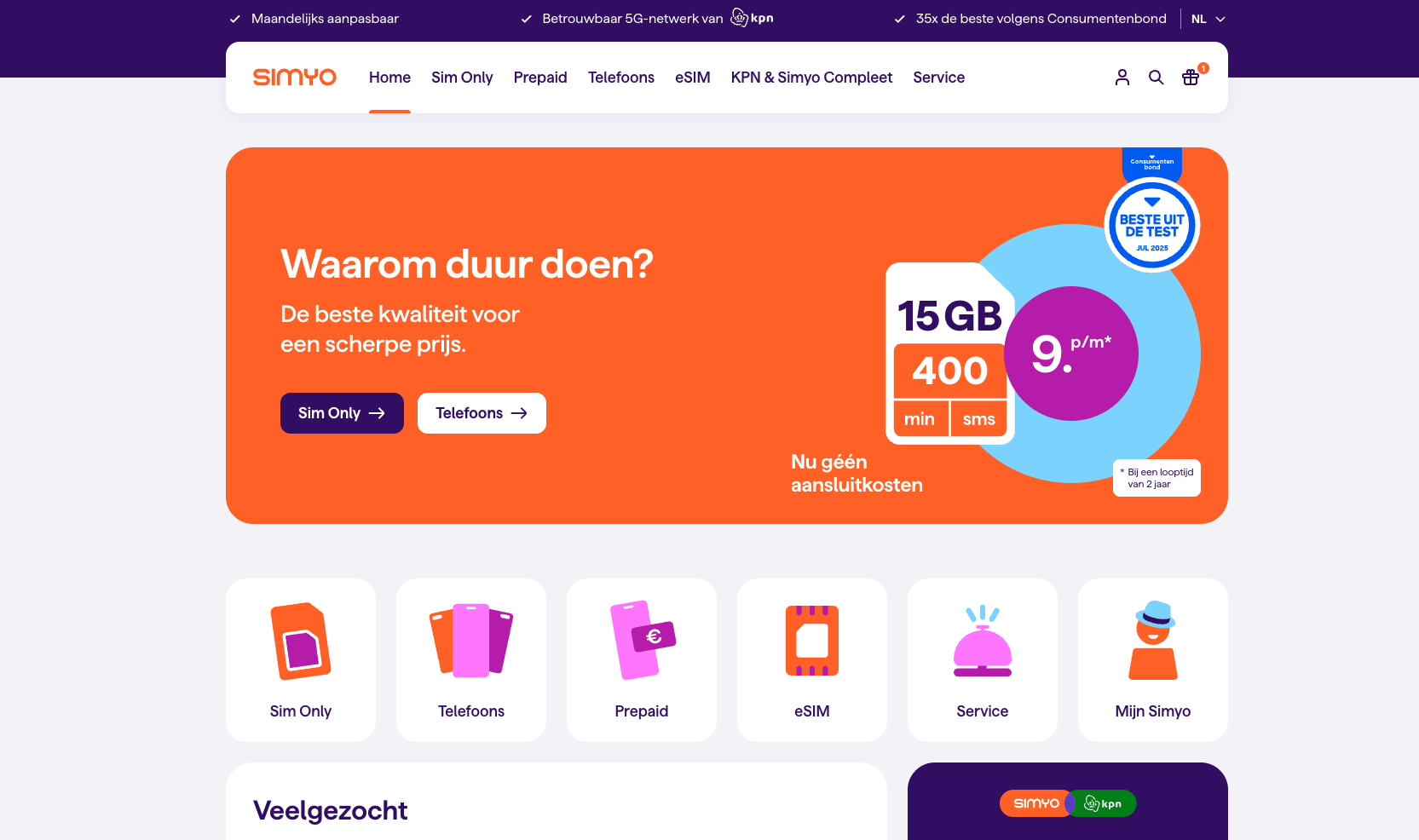 Simyo Screenshot
