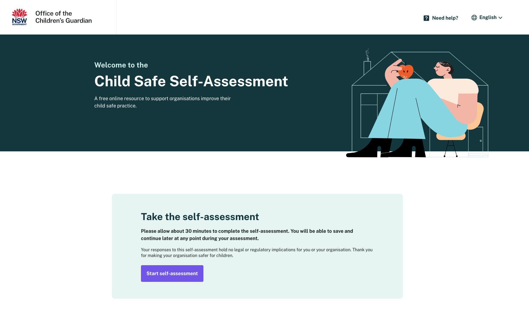 NSW Office of the Children's Guardian Screenshot