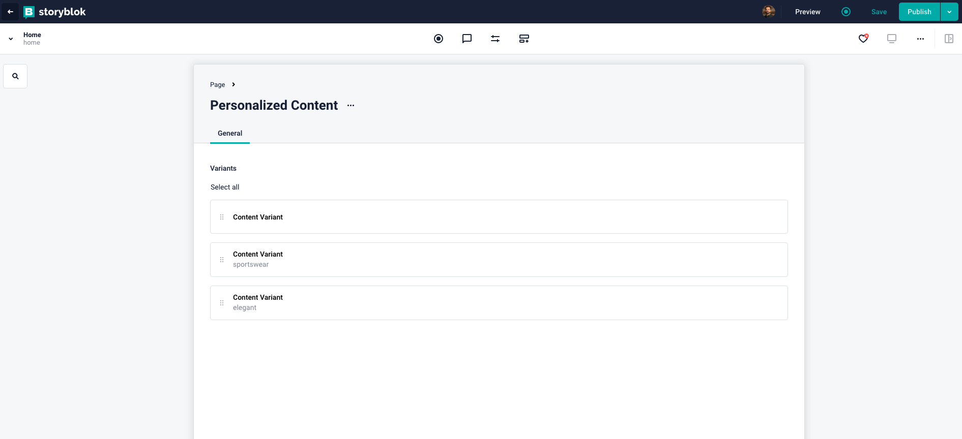 Personalized Content